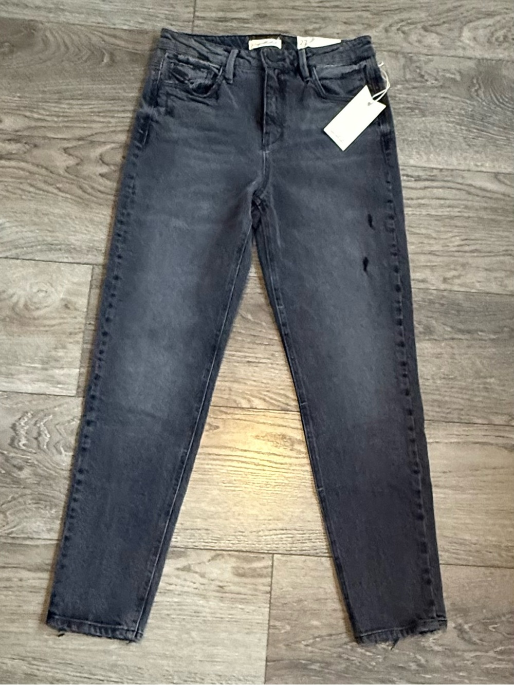 Unpublished Charcoal Gray Washed Black Jeans Size 27 NWT